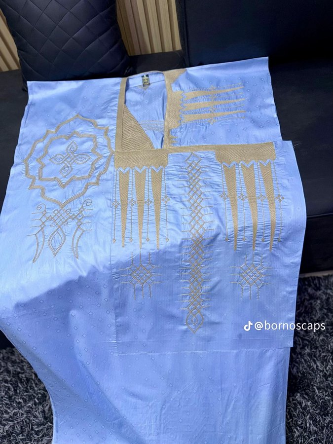 Sage Green Agbada