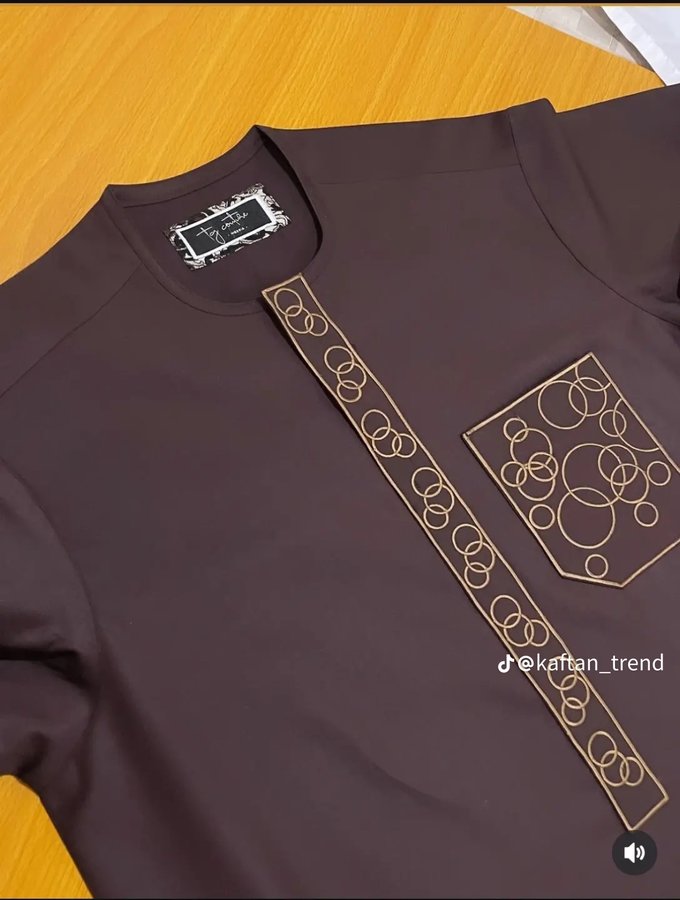 Gold Kaftan Monogram