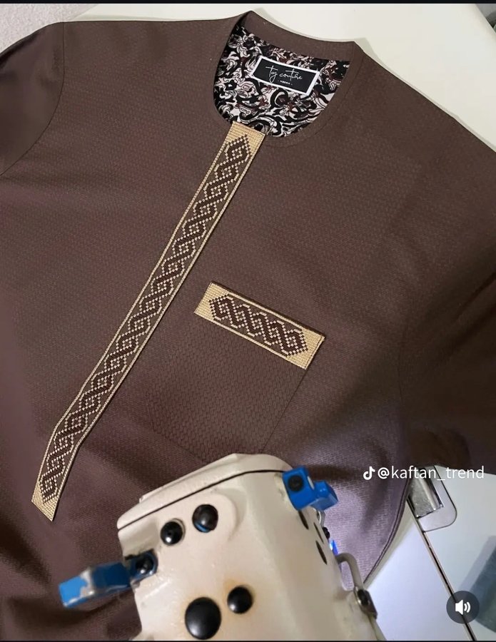 Purple Circle Kaftan
