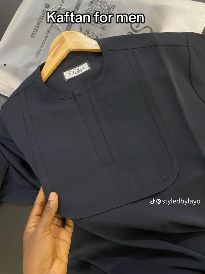 Grey Plain Kaftan